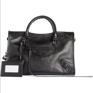 Balenciaga Small City Leather Tote